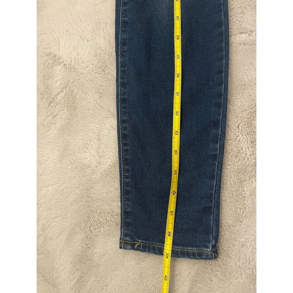 Old Navy Women's Rockstar Jeggings Jeans Size 8 Distressed Pull-On Ripped #17 - Picture 4 of 5